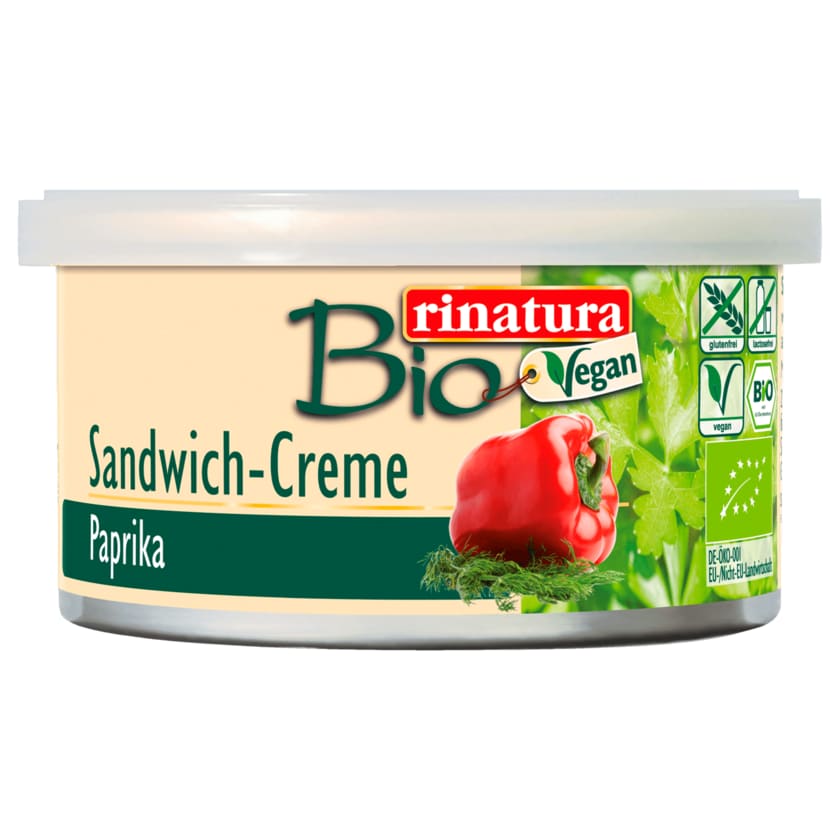 Rinatura Bio Sandwich-Creme Paprika 125g